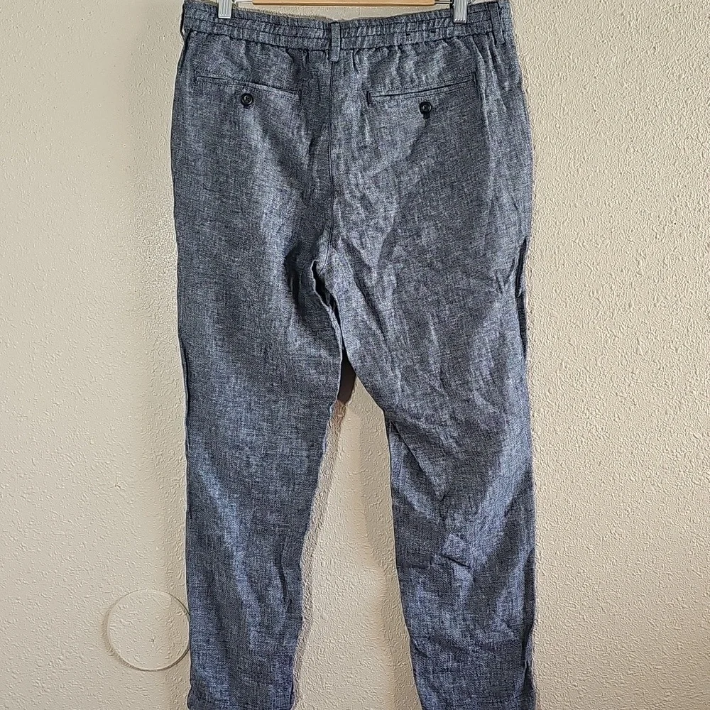 Banana Republic Gray Chinos with Tapered Legs.